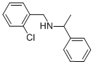 N-(2-chlorobenzyl)-N-(1-phenylethyl)amine CAS#: 13541-05-4