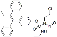 N-(2-chloroethyl)-N'-2-(4-(1,2-diphenylbutenyl)phenoxy)ethyl-N-nitrosourea CAS#: 104691-78-3