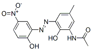 N-[2-hydroxy-3-[(2-hydroxy-5-nitrophenyl)azo]-5-methylphenyl]acetamide CAS#: 148-39-0