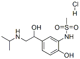 N-[2-hydroxy-5-[1-hydroxy-2-(isopropylamino)ethyl]phenyl]methanesulphonamide monohydrochloride CAS#: 14816-67-2