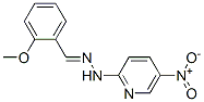 N-[(2-methoxyphenyl)methylideneamino]-5-nitro-pyridin-2-amine CAS#: 28058-27-7