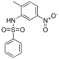 N-(2-methyl-5-nitro-phenyl)benzenesulfonamide CAS#: 121-77-7