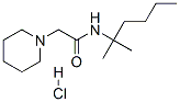 N-(2-methylhexan-2-yl)-2-(1-piperidyl)acetamide hydrochloride CAS#: 109310-43-2
