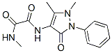 N-(2,3-Dihydro-1,5-dimethyl-3-oxo-2-phenyl-1H-pyrazol-4-yl)-N'-methylethanediamide CAS#: 2101-44-2