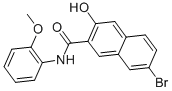 N-(2,3-Dihydro-2-oxo-1H-benzimidazol-5-yl)-3-hydroxy-2-naphthalenecarboxamide CAS#: 1237-75-8