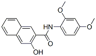 N-(2,4-dimethoxyphenyl)-3-hydroxynaphthalene-2-carboxamide CAS#: 2672-77-7