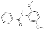 N-(2,5-DIMETHOXYPHENYL) BENZAMIDE CAS#: 135-45-5