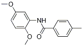 N-(2,5-dimethoxyphenyl)-4-methylbenzamide CAS#: 262436-41-9