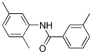 N-(2,5-dimethylphenyl)-3-methylbenzamide CAS#: 200279-66-9
