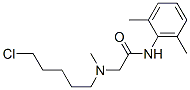 N-(2,6-Dimethylphenyl)-2-[(5-chloropentyl)methylamino]acetamide CAS#: 29622-29-5