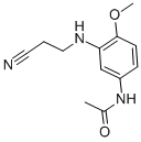 N-[3-[(2-Cyanoethyl)amino]-4-methoxyphenyl]acetamide CAS#: 26408-28-6