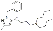 N-[3-(2-benzyl-5-methyl-pyrazol-3-yl)oxypropyl]-N-butyl-butan-1-amine CAS#: 19477-46-4