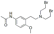 N-[3-[2-(bis(2-bromoethyl)amino)ethyl]-4-methoxy-phenyl]acetamide CAS#: 101651-56-3