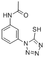 N-[3-(5-Mercapto-1H-1,2,3,4-tetraazol-1-yl)phenyl]acetamide CAS#: 14070-48-5