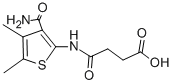 N-(3-CARBAMOYL-4,5-DIMETHYL-THIOPHEN-2-YL)-SUCCINAMIC ACID CAS#: 109164-38-7