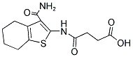 N-(3-CARBAMOYL-4,5,6,7-TETRAHYDRO-BENZO[B]THIOPHEN-2-YL)-SUCCINAMIC ACID CAS#: 109164-37-6