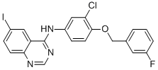 N-[3-Chloro-4-(3-fluorobenzyloxy)phenyl]-6-iodoquinazolin-4-amine CAS#: 231278-20-9
