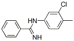 N-(3-Chloro-p-tolyl)benzamidine CAS#: 23557-79-1