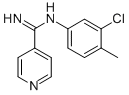N-(3-Chloro-p-tolyl)isonicotinamidine CAS#: 23564-67-2