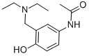 N-(3-(DIETHYLAMINO)METHYL)-4-HYDROXYPHENYLACETAMIDE CAS#: 121-78-8