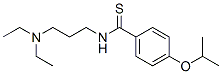 N-[3-(Diethylamino)propyl]-4-isopropoxythiobenzamide CAS#: 16531-40-1