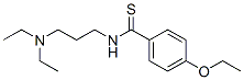 N-[3-(Diethylamino)propyl]-p-ethoxythiobenzamide CAS#: 16531-25-2