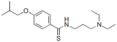 N-[3-(Diethylamino)propyl]-p-isobutoxythiobenzamide CAS#: 16531-34-3