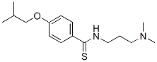 N-[3-(Dimethylamino)propyl]-p-(isobutoxy)thiobenzamide CAS#: 16575-30-7