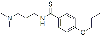 N-[3-(Dimethylamino)propyl]-p-propoxythiobenzamide CAS#: 16531-38-7