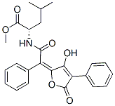 N-[(3-Hydroxy-5-oxo-4-phenylfuran-2(5H)-ylidene)phenylacetyl]-L-leucine methyl ester CAS#: 18463-10-0