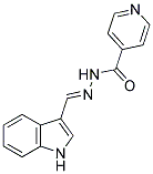 N-(3-INDOLYLMETHYLENE)-ISONICOTINIC HYDRAZONE CAS#: 10245-44-0