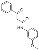 N-(3-METHOXY-PHENYL)-3-OXO-3-PHENYL-PROPIONAMIDE CAS#: 23058-90-4