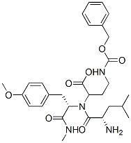 N-(3-N-(benzyloxycarbonyl)amino-1-carboxypropyl)leucyl-O-methyltyrosine N-methylamide CAS#: 101470-42-2