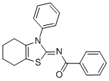 N-(3-PHENYL-4,5,6,7-TETRAHYDRO-3H-BENZOTHIAZOL-2-YLIDENE)-BENZAMIDE CAS#: 102002-71-1