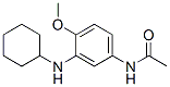 N-[3-(cyclohexylamino)-4-methoxyphenyl]acetamide CAS#: 29633-64-5