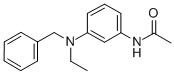 N-[3-[ethyl(phenylmethyl)amino]phenyl]acetamide CAS#: 29103-58-0