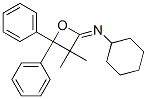 N-(3,3-Dimethyl-4,4-diphenyloxetan-2-ylidene)cyclohexylamine CAS#: 14251-65-1