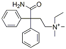N-(3,3-Diphenyl-3-carbamoylpropyl)-N,N-dimethylethanaminium CAS#: 14007-49-9