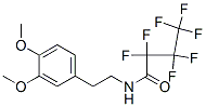 N-(3,4-Dimethoxyphenethyl)-2,2,3,3,4,4,4-heptafluorobutyramide CAS#: 13230-87-0