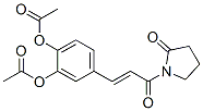 N-(3,4-diacetoxycinnamoyl)-2-pyrrolidone CAS#: 110882-08-1