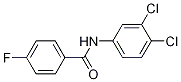 N-(3,4-dichlorophenyl)-4-fluorobenzamide CAS#: 102587-42-8