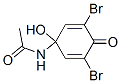 N-(3,5-Dibromo-1-hydroxy-4-oxo-2,5-cyclohexadienyl)acetamide CAS#: 16628-93-6