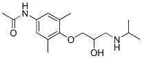 N-[3,5-Dimethyl-4-(2-hydroxy-3-isopropylaminopropoxy)phenyl]acetamide CAS#: 19343-17-0