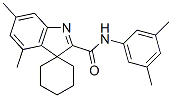 N-(3,5-Dimethylphenyl)-4',6'-dimethylspiro[cyclohexane-1,3'-[3H]indole]-2'-carboxamide CAS#: 22914-91-6