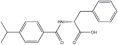 N--[4-(1-Methylethyl)benzoyl]-D-phenylalanine CAS#: 105746-38-1