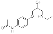 N-[4-[2-HYDROXY-3-[(1-METHYLETHYL)AMINO]PROPOXY]PHENYL]ACETAMIDE CAS#: 6673-35-4