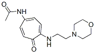 N-[4-[(2-Morpholinoethyl)amino]-5-oxo-1,3,6-cycloheptatrien-1-yl]acetamide CAS#: 18189-55-4