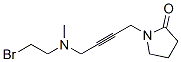 N-(4-((2-bromoethyl)methylamino)-2-butynyl)-2-pyrrolidone CAS#: 106976-61-8