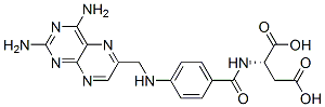 N-[4-[[(2,4-Diamino-6-pteridinyl)methyl]amino]benzoyl]-L-aspartic acid CAS#: 25312-31-6
