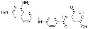 N-[4-[[(2,4-Diamino-6-quinazolinyl)methyl]amino]benzoyl]-L-aspartic acid CAS#: 18921-65-8